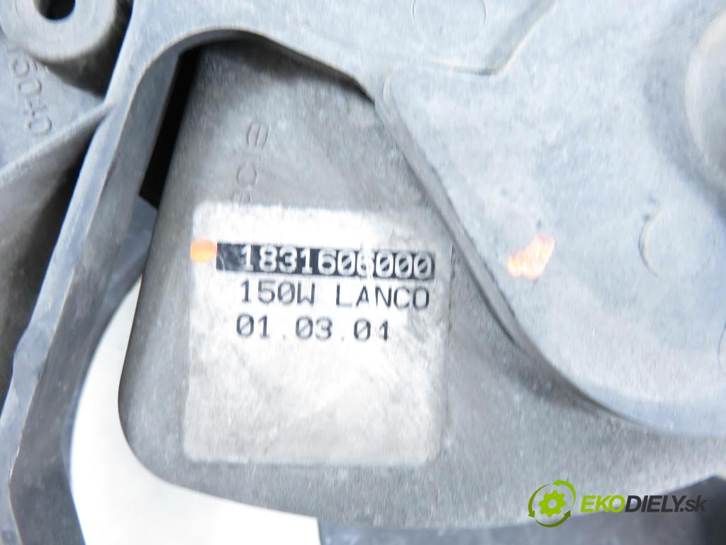 CITROEN XSARA PICASSO (N68) MINIVAN 2004 80,00 1.6 HDi 109 - 9HY (DV6TED4) 1560,00 ventilátor chladič PODNEBÍ / VODA 1831606000