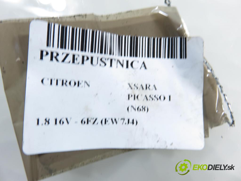 CITROEN XSARA PICASSO (N68) MINIVAN 2002 85,00 1.8 16V - 6FZ (EW7J4) 1749,00 Škrtiaca klapka 9642473280 (Škrtiaca klapka)