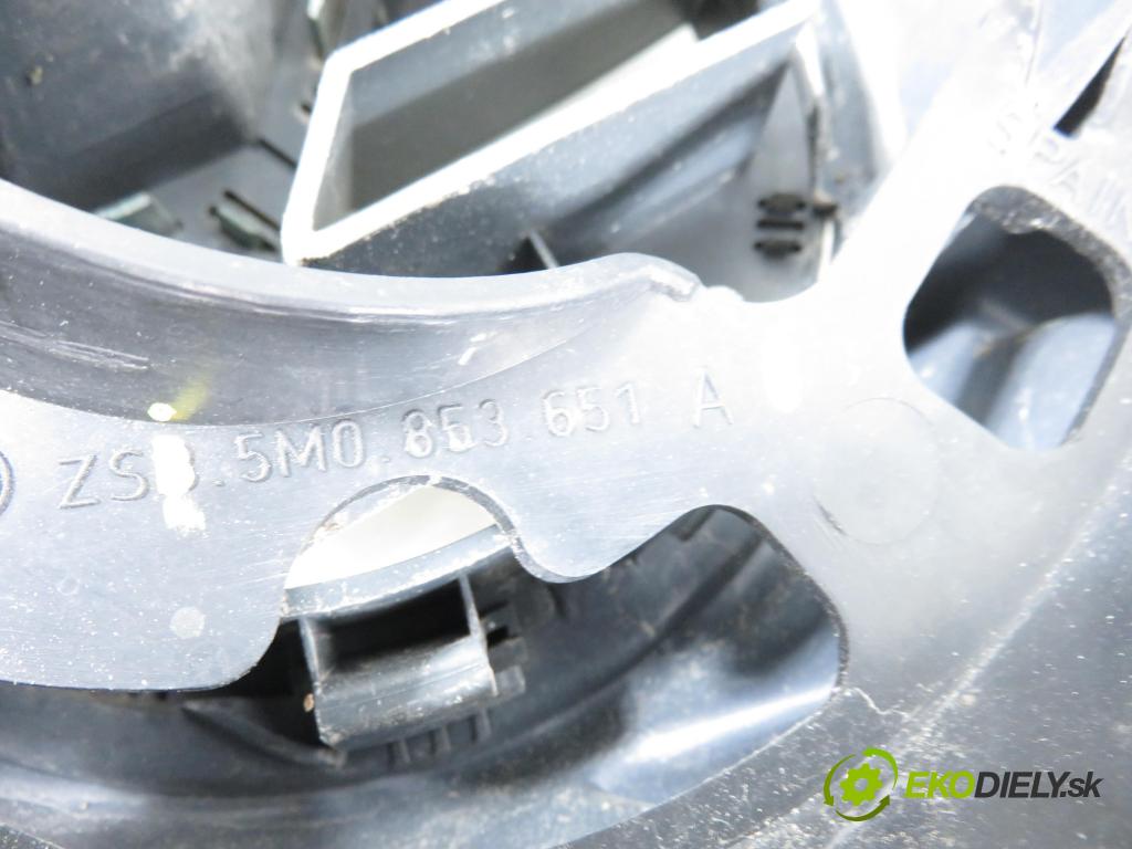 VW GOLF PLUS (5M1, 521) HB 2006 66,00 1.9 TDI - BRU 1896,00 mřížka / maska 5M0853653 ; 5M0853655A ; 5M0853651A