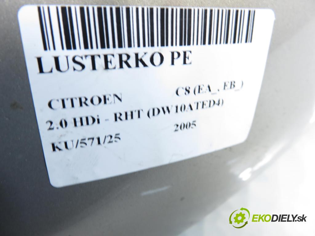 CITROEN C8 (EA_, EB_) MINIVAN 2005 0,00 2.0 HDi - RHT (DW10ATED4) 1997,00 zpětné zrcátko 