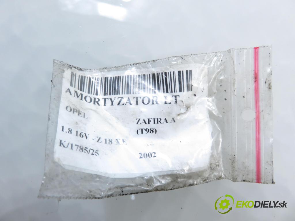 OPEL ZAFIRA A Nadwozie Wielkopojemne (MPV) (T98)  MINIVAN 2002 92,00 1.8 16V 125 - Z 18 XE 1796,00 tlumič LT 343308