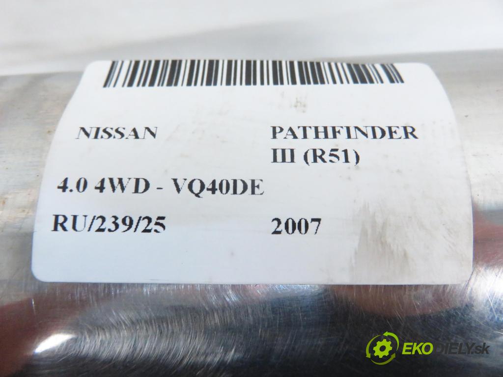 NISSAN PATHFINDER III (R51) TERENOWY 2007 198,00 4.0 4WD 269 - VQ40DE 3954,00 POTRUBIE: