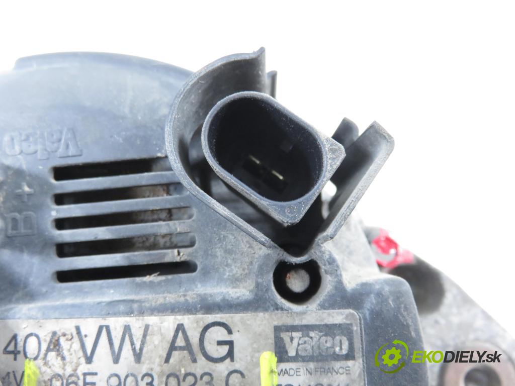 VW GOLF PLUS (5M1, 521) HB 2006 66,00 1.9 TDI - BRU 1896,00 Alternátor 06F903023C (Alternátor)