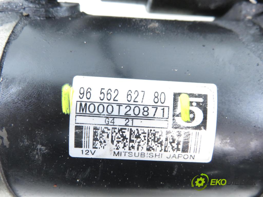 CITROEN C8 (EA_, EB_) MINIVAN 2005 0,00 2.0 HDi - RHT (DW10ATED4) 1997,00 Štartér 9656262780 ; M000T20871 (Štartér)