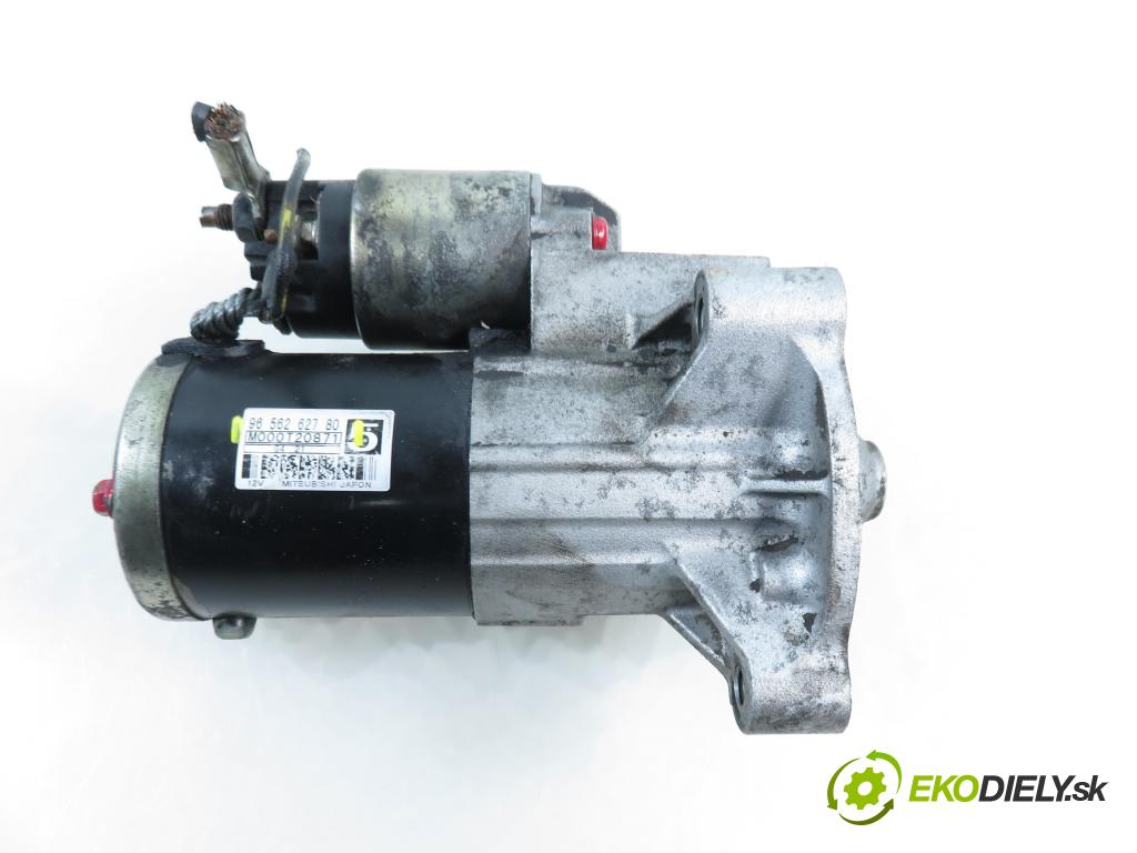 CITROEN C8 (EA_, EB_) MINIVAN 2005 0,00 2.0 HDi - RHT (DW10ATED4) 1997,00 Štartér 9656262780 ; M000T20871 (Štartér)