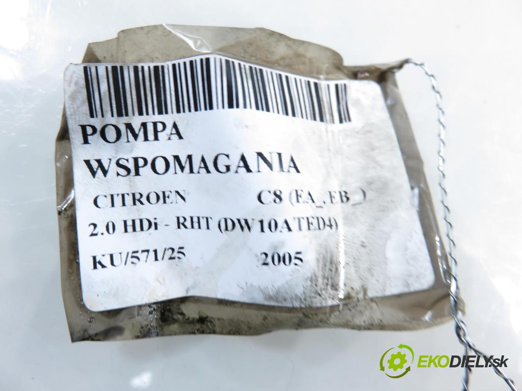 CITROEN C8 (EA_, EB_) MINIVAN 2005 0,00 2.0 HDi - RHT (DW10ATED4) 1997,00 Pumpa servočerpadlo 7692955188 ; 9647983580 (Servočerpadlo)