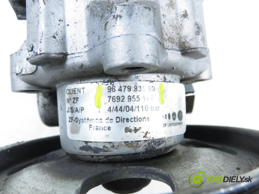 CITROEN C8 (EA_, EB_) MINIVAN 2005 0,00 2.0 HDi - RHT (DW10ATED4) 1997,00 Pumpa servočerpadlo 7692955188 ; 9647983580 (Servočerpadlo)