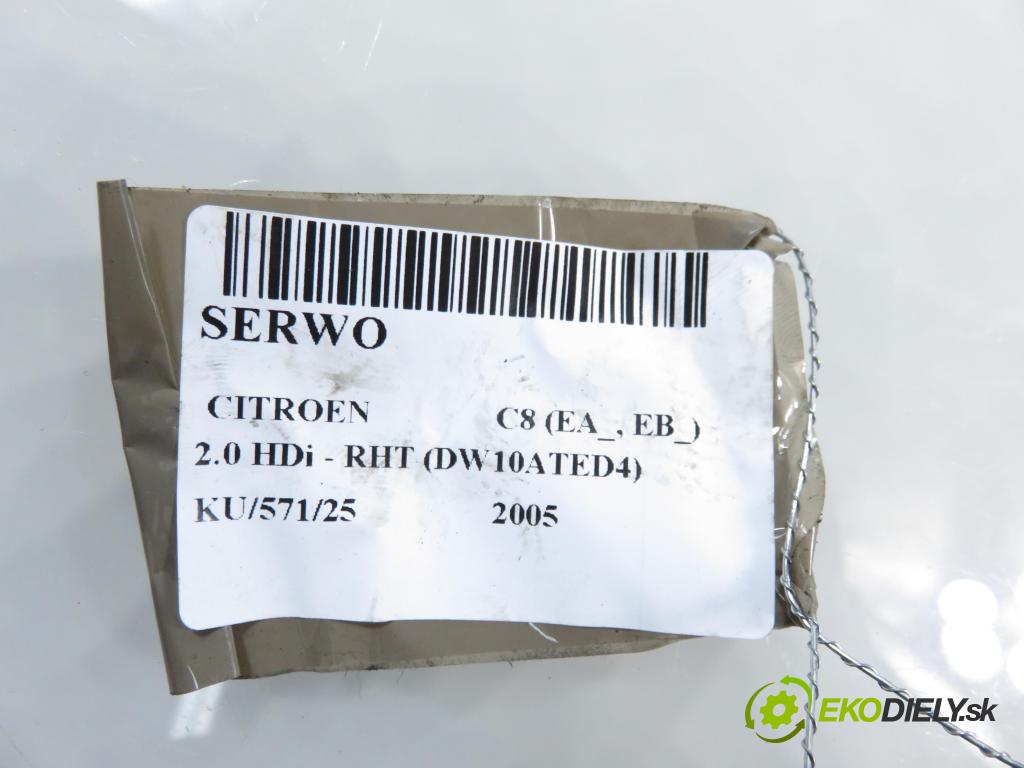 CITROEN C8 (EA_, EB_) MINIVAN 2005 0,00 2.0 HDi - RHT (DW10ATED4) 1997,00 Posilovač 1488753080 ; 02041024267 (Servočerpadlo)
