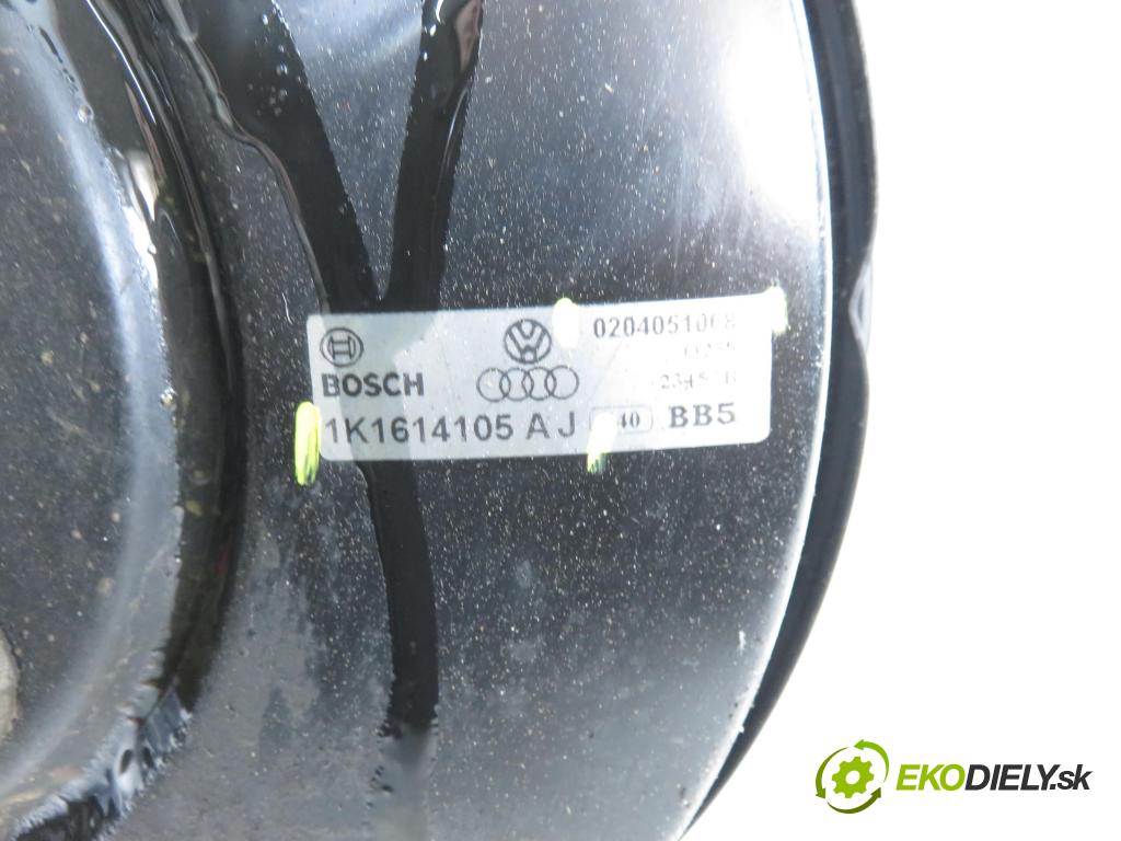 VW GOLF PLUS (5M1, 521) HB 2006 66,00 1.9 TDI - BRU 1896,00 Posilovač 1K1614105AJ ; 0204051068 (Servočerpadlo)