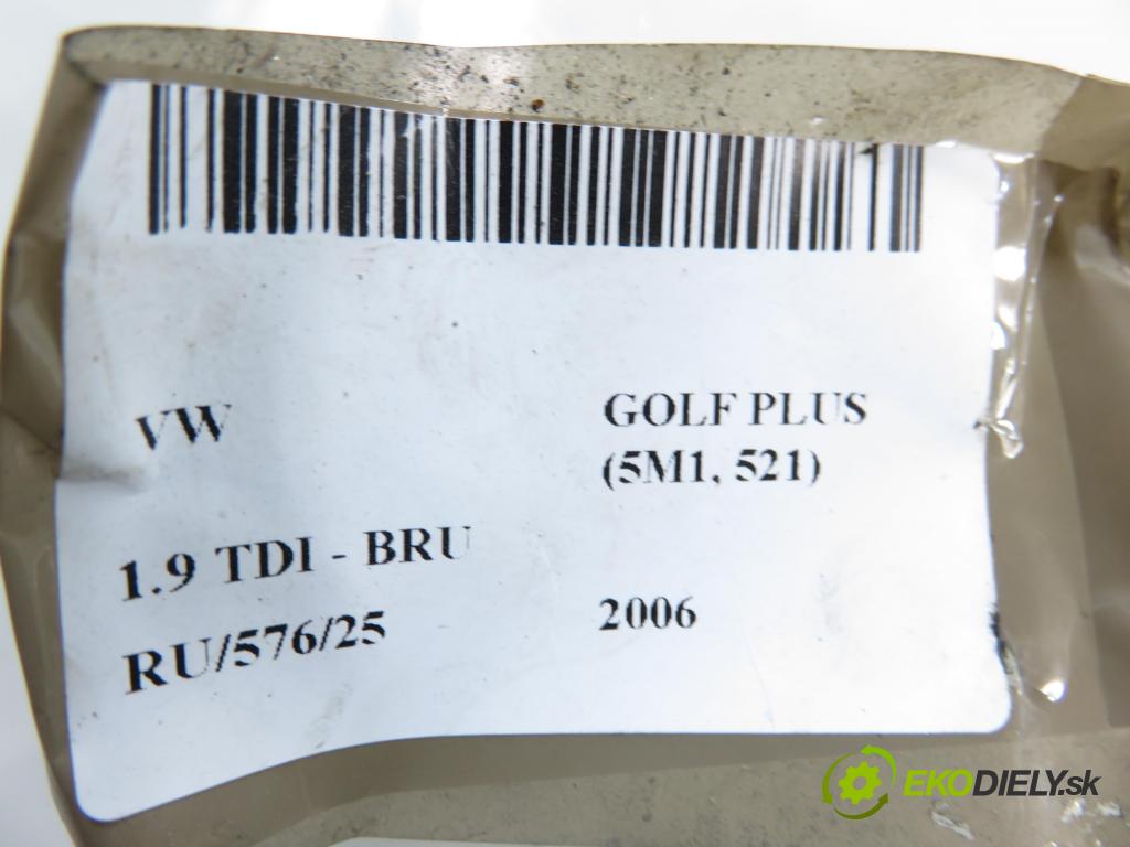 VW GOLF PLUS (5M1, 521) HB 2006 66,00 1.9 TDI - BRU 1896,00 Brzdič strmeň pravé zadné 4B2002R