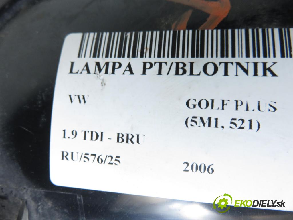 VW GOLF PLUS (5M1, 521) HB 2006 66,00 1.9 TDI - BRU 1896,00 Svetlo pravé zadné 5M0945096L ; 89035266