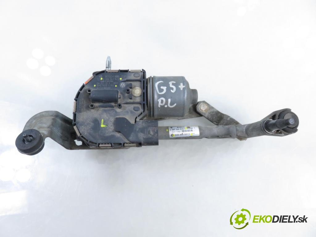 VW GOLF PLUS (5M1, 521) HB 2006 66,00 1.9 TDI - BRU 1896,00 MECHANISMUS/ motorek stěračů 5M0955023D ; 3397020815 ; 5M0955119A