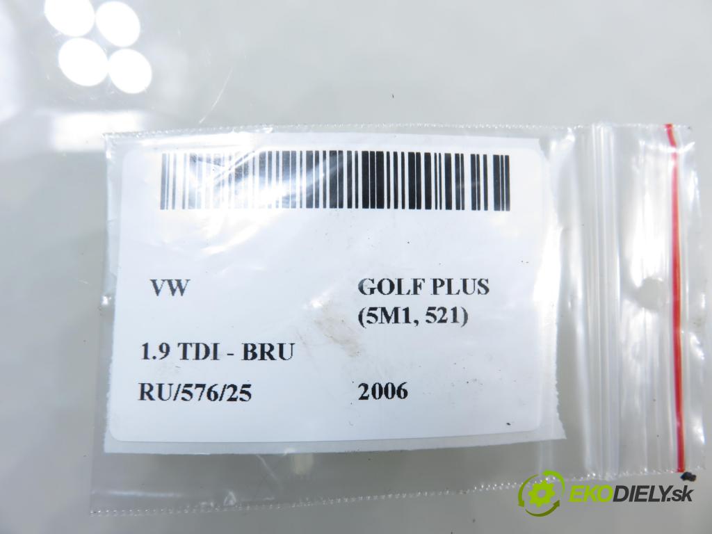 VW GOLF PLUS (5M1, 521) HB 2006 66,00 1.9 TDI - BRU 1896,00 Motorček stieračov 5M0955024E ; 3397020882 ; 5M0955120A