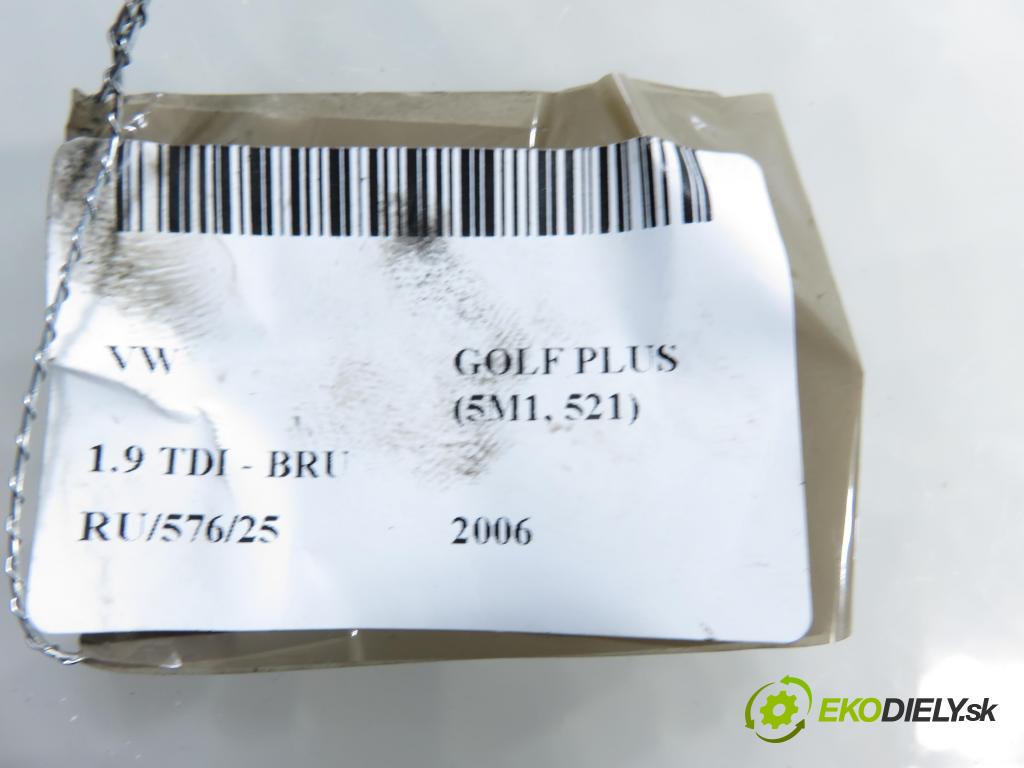 VW GOLF PLUS (5M1, 521) HB 2006 66,00 1.9 TDI - BRU 1896,00 Panel kúrenia KLIMATRONIK 74641450