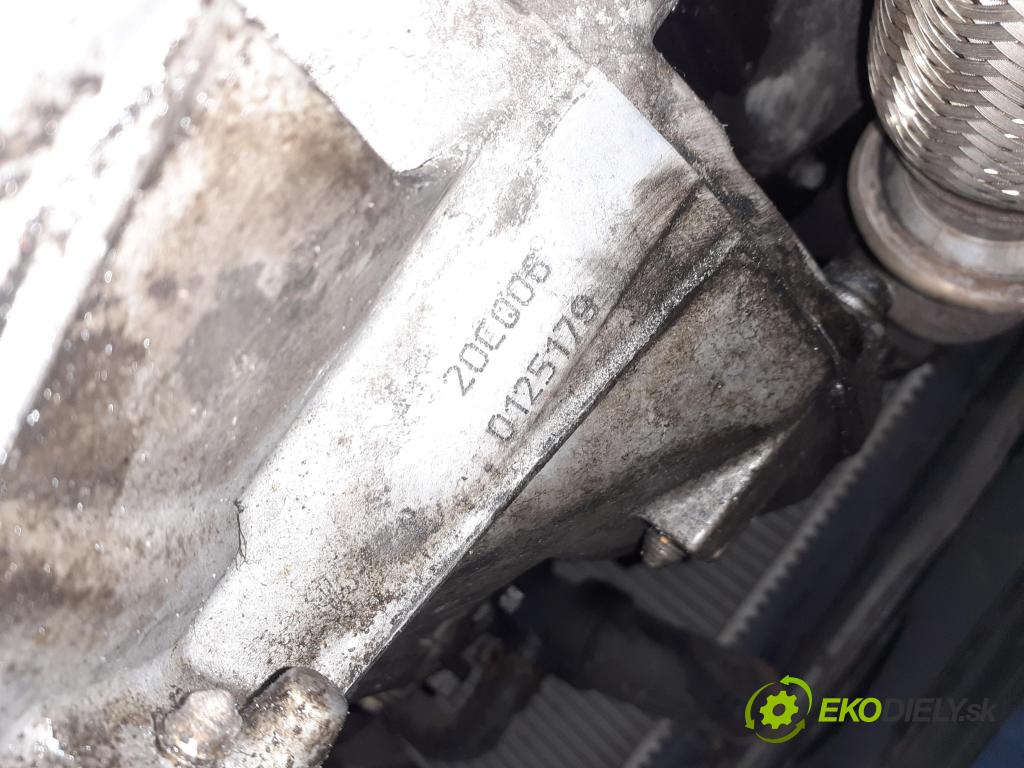 PEUGEOT 206 liftback (2A/C) HB 2005 51,00 1.4 HDi - 8HX (DV4TD) 1398,00 Prevodovka MANUALNA 20CQ06