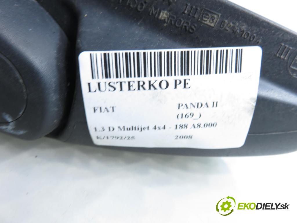 FIAT PANDA (169_) HB 2008 51,00 1.3 D Multijet 4x4 - 188 A8.000 1248,00 zpětné zrcátko PM 