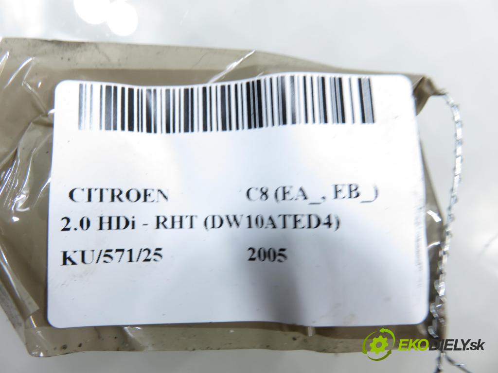CITROEN C8 (EA_, EB_) MINIVAN 2005 0,00 2.0 HDi - RHT (DW10ATED4) 1997,00 Webasto 000002021232 ; 988880G ; 66724B (Webasto (nezávislé topení))