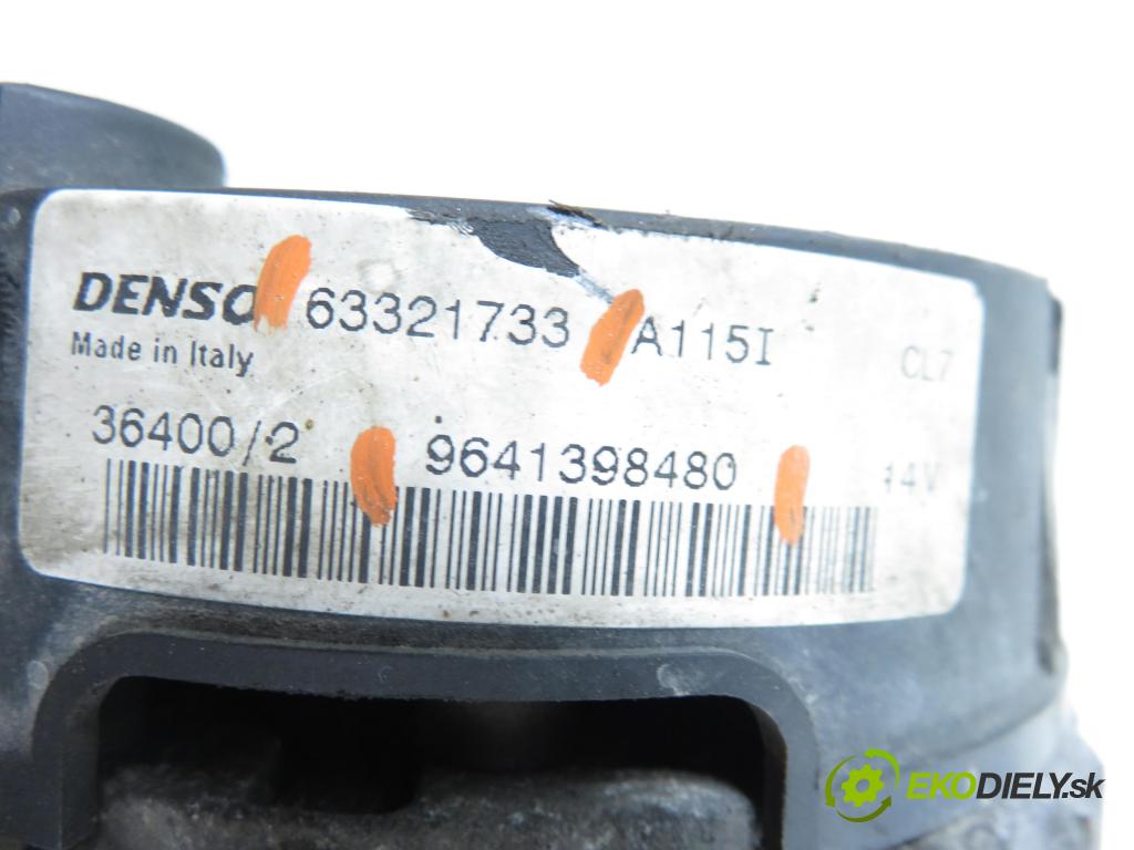 CITROEN XSARA PICASSO (N68) MINIVAN 2002 85,00 1.8 16V - 6FZ (EW7J4) 1749,00 Alternátor 9641398480 ; 63321733 (Alternátor)