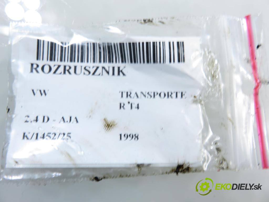 VW TRANSPORTER IV Platforma / podwozie (70E, 70L, 70M, 7DE, 7DL KABINA/PLATFORMA 1998 55,00 2.4 D - AJA 2370,00 Štartér 02B911023D ; 0001125001 (Štartér)