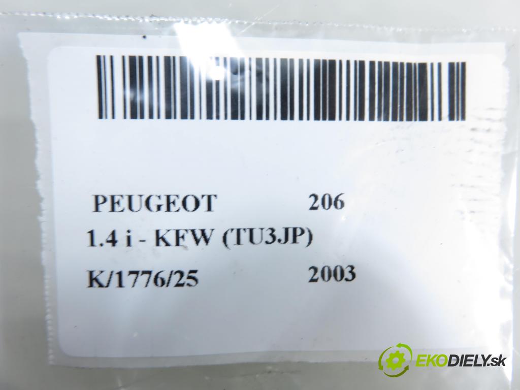 PEUGEOT 206 liftback (2A/C) HB 2003 55,00 1.4 75 - KFW 1360,00 lamela kotouč brzdová PŘEDNÍ: 