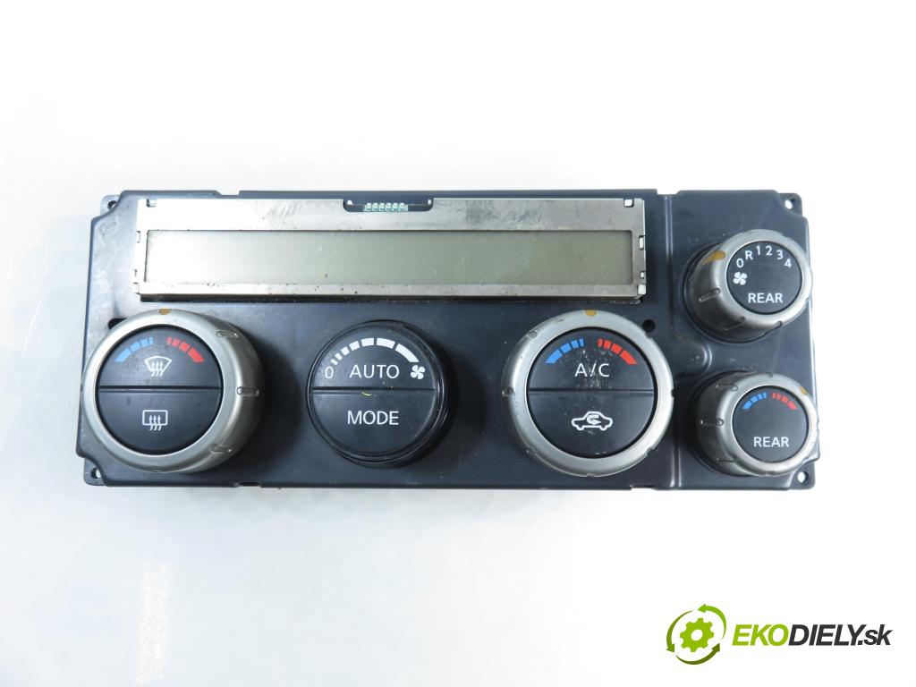NISSAN PATHFINDER III (R51) TERENOWY 2007 198,00 4.0 4WD 269 - VQ40DE 3954,00 Panel kúrenia KLIMATRONIK 27000EA51A ; VP6NEH18C612HG