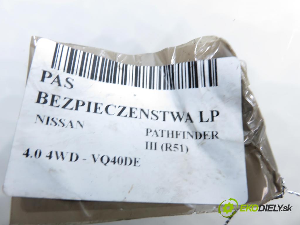 NISSAN PATHFINDER III (R51) TERENOWY 2007 198,00 4.0 4WD 269 - VQ40DE 3954,00 držák BEZPEČNOST LP 