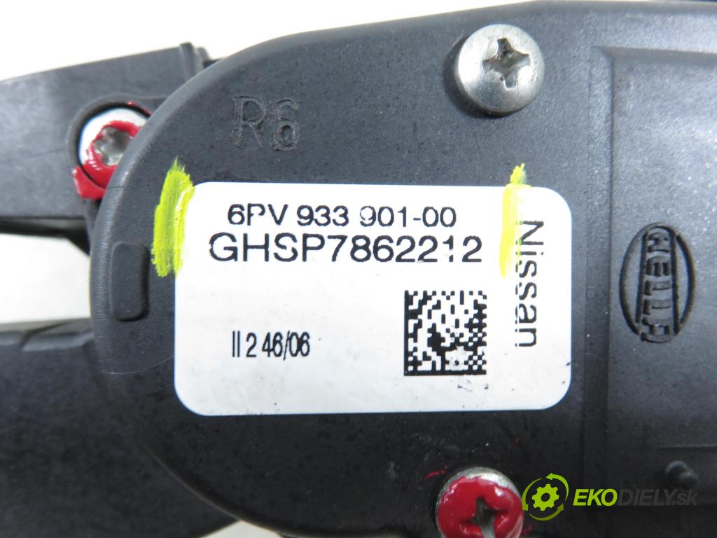 NISSAN PATHFINDER III (R51) TERENOWY 2007 198,00 4.0 4WD 269 - VQ40DE 3954,00 Potenciometer plynu GHSP7862212 ; 6PV93390100 (Potenciometer plynového pedálu)