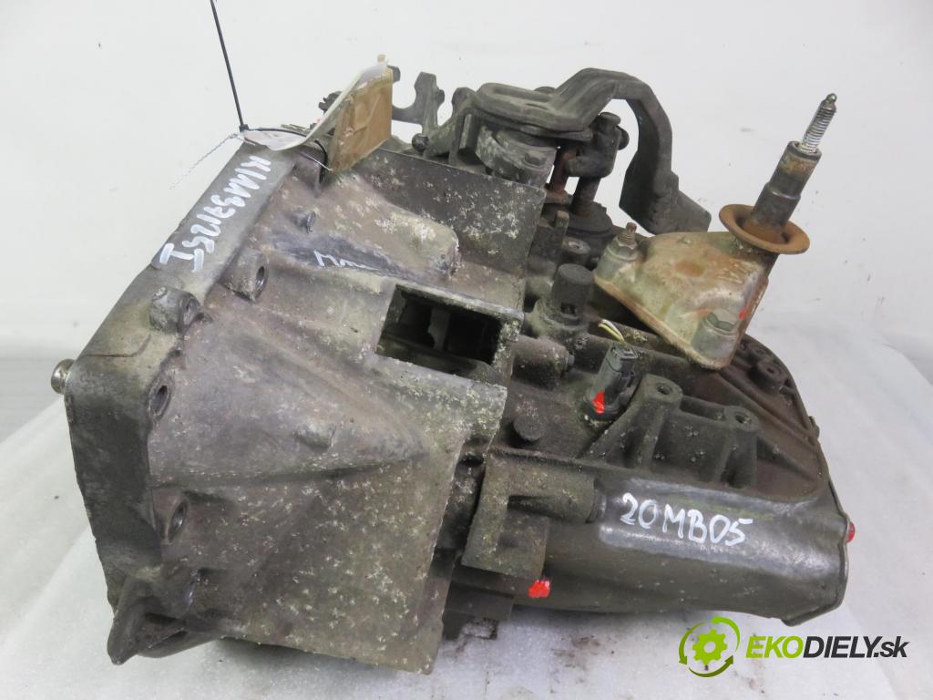 PEUGEOT 807 (EB_) MINIVAN 2004 94,00 2.2 16V HDi 128 - 4HW 2179,00 Prevodovka MANUALNA 20MB05