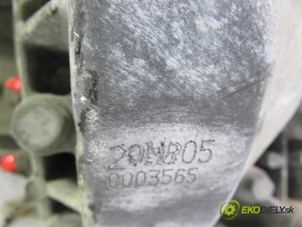 PEUGEOT 807 (EB_) MINIVAN 2004 94,00 2.2 16V HDi 128 - 4HW 2179,00 Prevodovka MANUALNA 20MB05