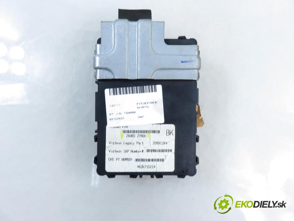 NISSAN PATHFINDER III (R51) TERENOWY 2007 198,00 4.0 4WD 269 - VQ40DE 3954,00 MODUL BCM 284B0ZP80C ; 284B1ZP80A