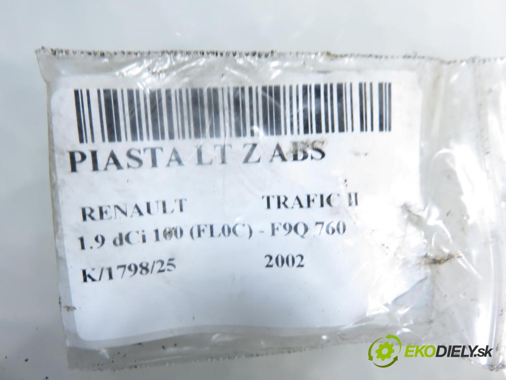 RENAULT TRAFIC II Skrzynia (FL) FURGON 2002 74,00 1.9 dCi 100 - F9Q 760 1870,00 náboj LT ABS 