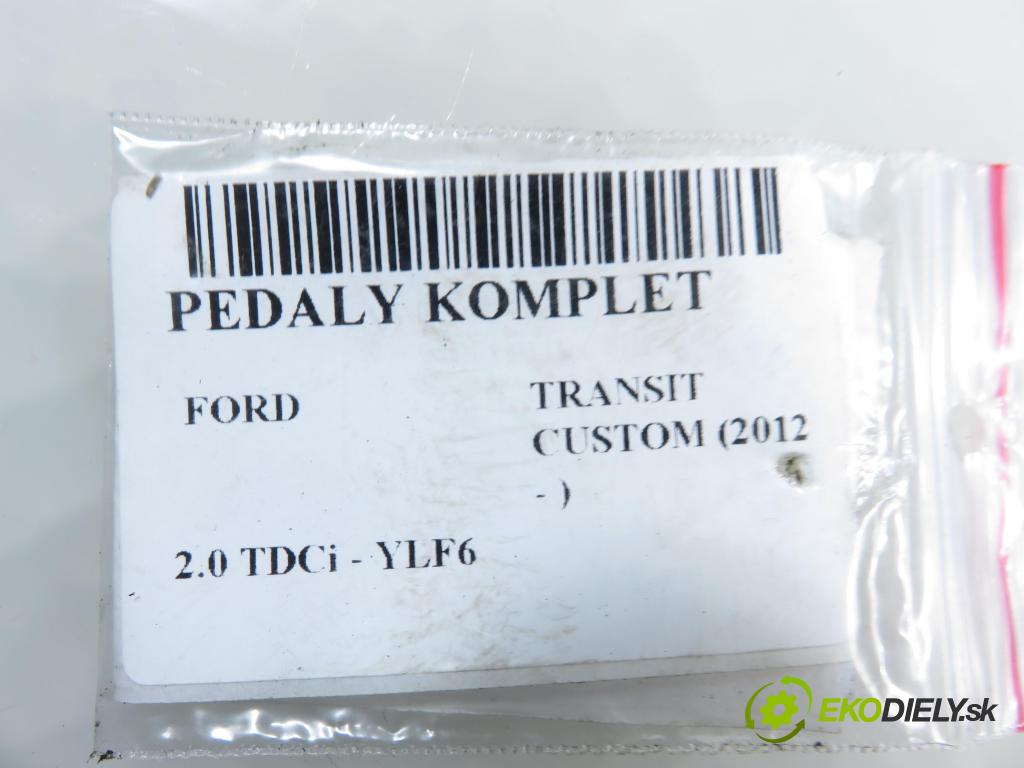 FORD TRANSIT CUSTOM V362 Skrzynia (FY, FZ) FURGON 2016 77,00 2.0 TDCi - YLF6 1995,00 PEDALY GK212450BC