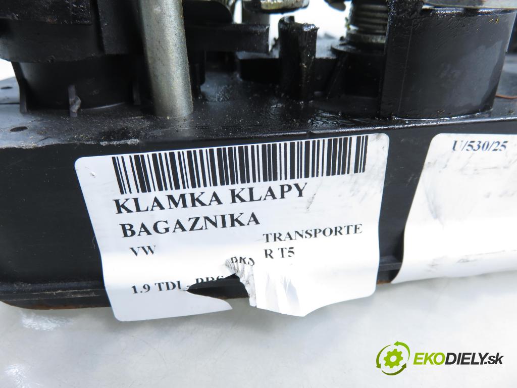 VW TRANSPORTER V Skrzynia (7HA, 7HH, 7EA, 7EH) FURGON 2008 75,00 1.9 TDI - BRS 1896,00 klika dveří kufr 7H0827426S
