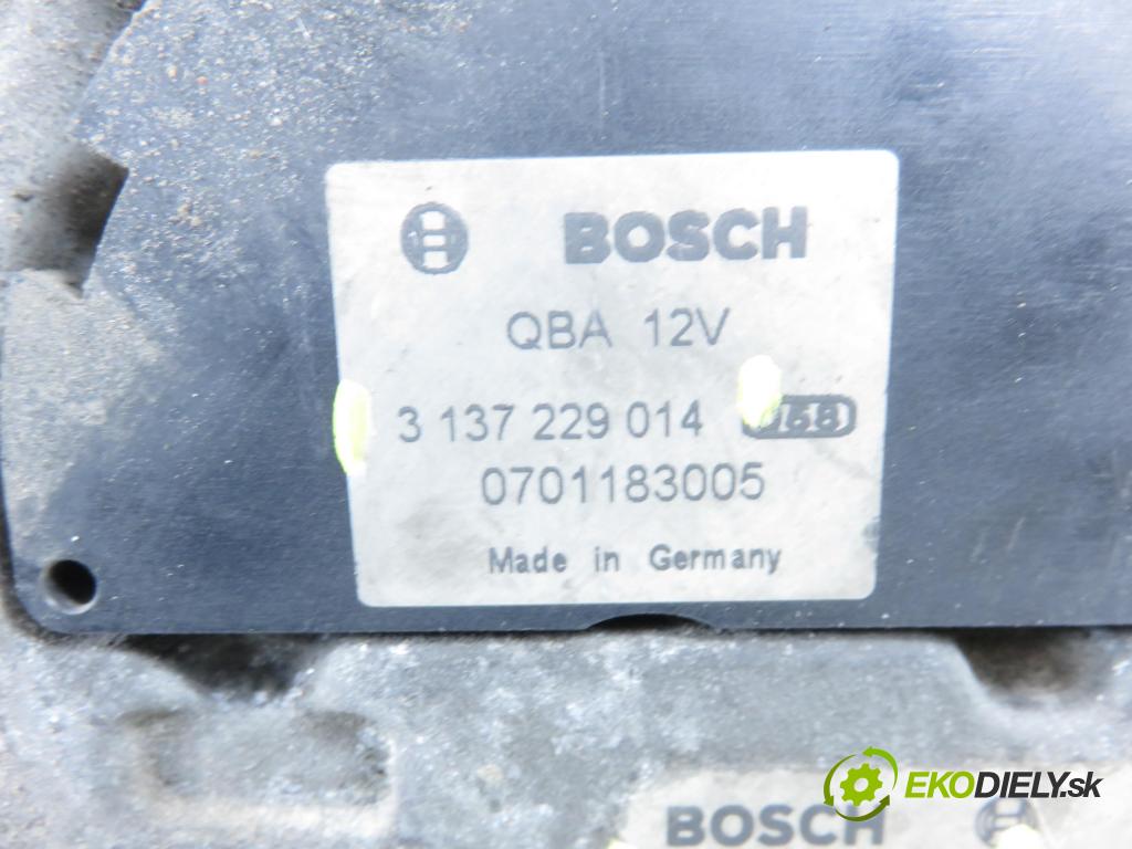 VW SHARAN (7M8, 7M9, 7M6) MINIVAN 2007 103,00 2.0 TDI - BRT 1968,00 ventilátor chladič PODNEBÍ / VODA 7M3121203G ; 7M3121207D ; 1137328163