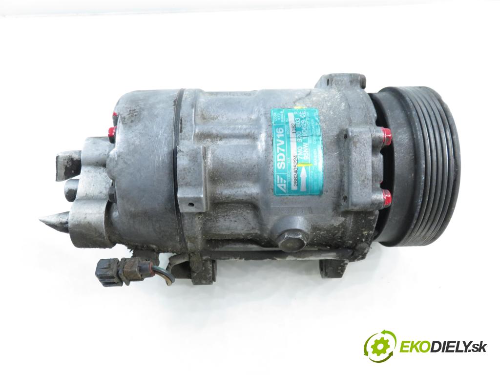 VW SHARAN (7M8, 7M9, 7M6) MINIVAN 1997 81,00 1.9 TDI 110 - AFN 1896,00 KOMPRESOR: klimatizace 7M0820803P ; 95NW19D629CC (Kompresor klimatizace)