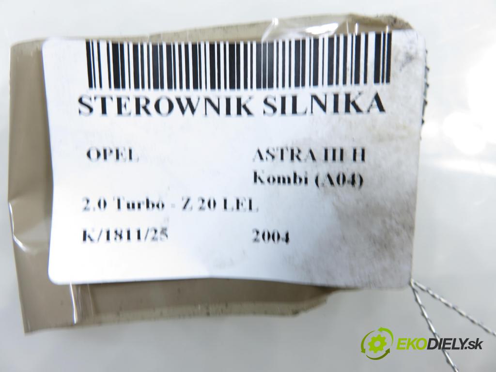 OPEL ASTRA H Kombi (A04) KOMBI 2004 125,00 2.0 Turbo - Z 20 LEL 1998,00 Riadiaca jednotka Motor 55351150 ; 55351150QJ