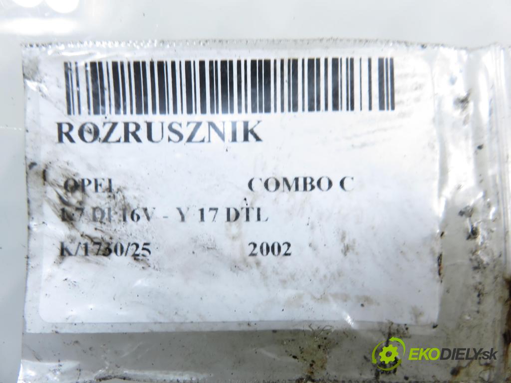 OPEL COMBO C KOMBIVAN 2002 48,00 1.7 DI 16V - Y 17 DTL 1686,00 Štartér  (Štartér)