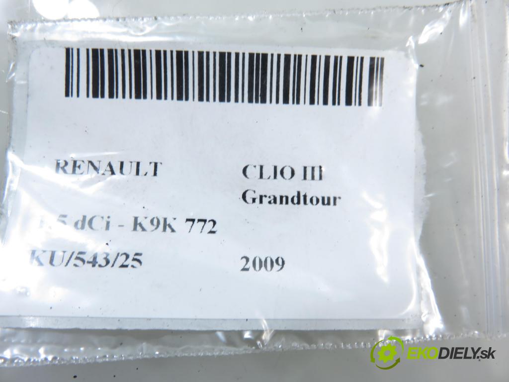 RENAULT CLIO III Grandtour (KR0/1_) KOMBI 2009 65,00 1.5 dCi - K9K 772 1461,00 Poloos LP 