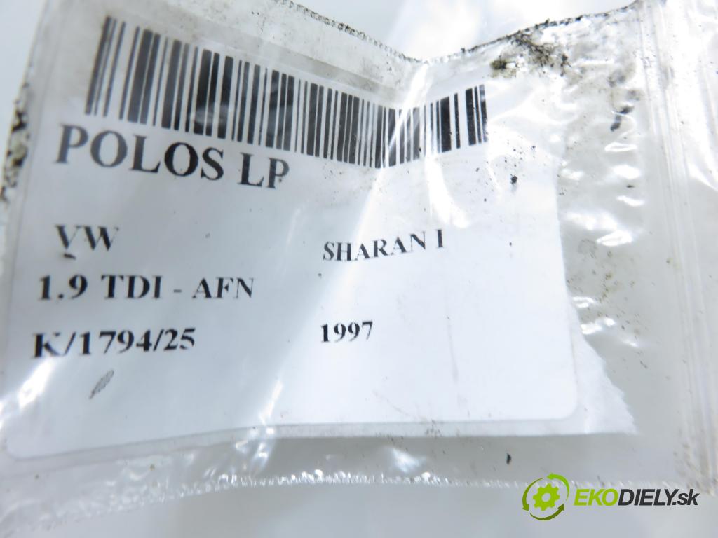 VW SHARAN (7M8, 7M9, 7M6) MINIVAN 1997 81,00 1.9 TDI 110 - AFN 1896,00 Poloos LP 