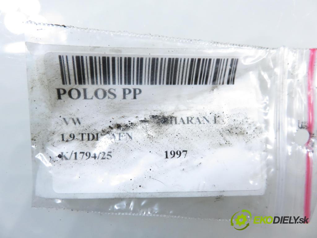 VW SHARAN (7M8, 7M9, 7M6) MINIVAN 1997 81,00 1.9 TDI 110 - AFN 1896,00 Poloos PP 