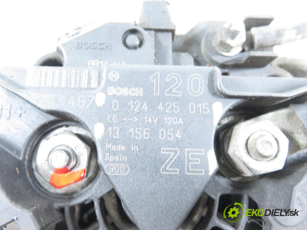 OPEL ASTRA H Kombi (A04) KOMBI 2004 125,00 2.0 Turbo - Z 20 LEL 1998,00 Alternátor 13156054ZE ; 13156054 ; 0124425012 (Alternátor)