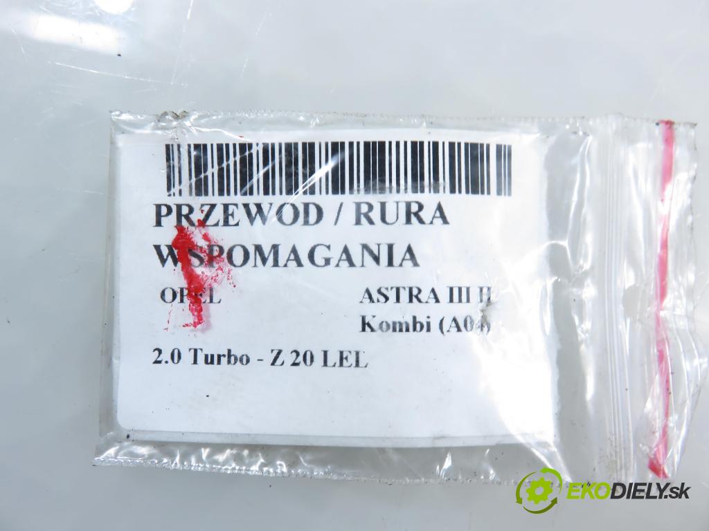 OPEL ASTRA H Kombi (A04) KOMBI 2004 125,00 2.0 Turbo - Z 20 LEL 1998,00 rúrka / Rúra servočerpadlo 13122700 ; 13122703