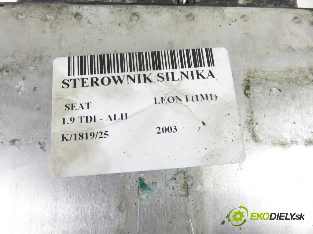 SEAT LEON (1M1) HB 2003 66,00 1.9 TDI 90 - ALH 1896,00 Riadiaca jednotka Motor 038906012HD ; 0281011312
