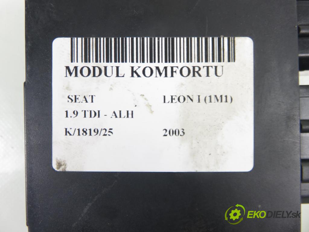 SEAT LEON (1M1) HB 2003 66,00 1.9 TDI 90 - ALH 1896,00 MODUL komfortu 1C0959799F ; 5DK00821450