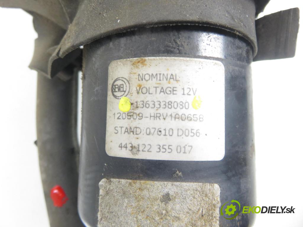 PEUGEOT BOXER Skrzynia FURGON 2007 88,00 2.2 HDi 120 - 4HU (P22DTE) 2198,00 Motorček stieračov 1363338080