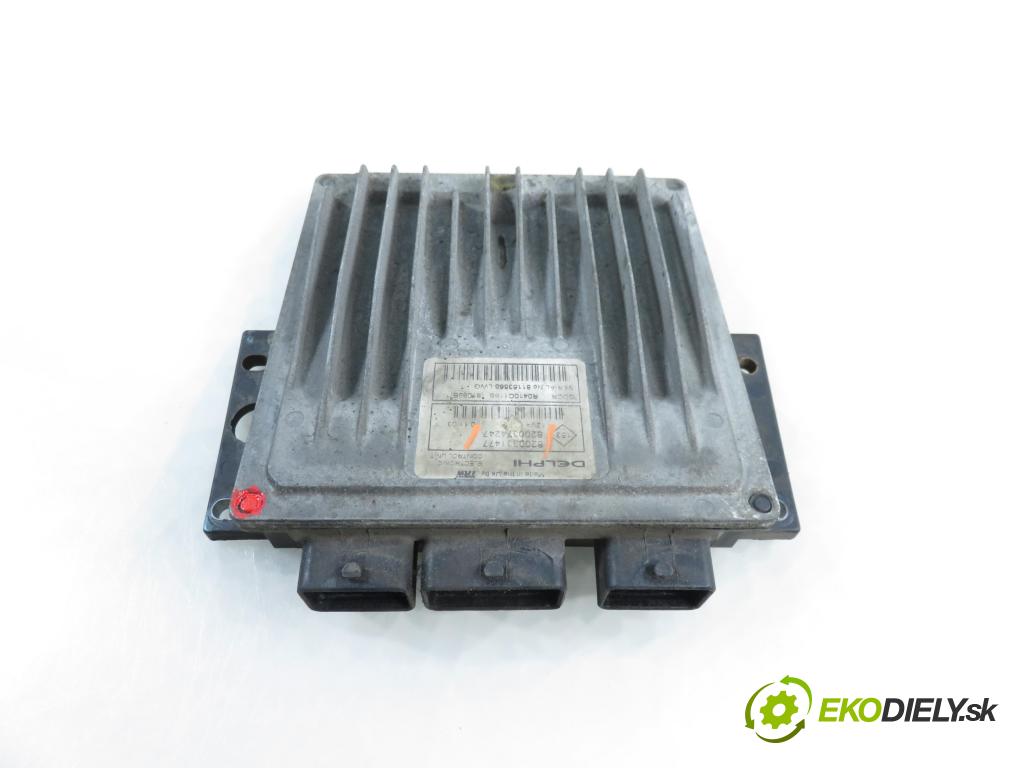 RENAULT KANGOO (KC0/1_) MINIVAN 2004 60,00 1.5 dCi 80 - K9K 702 1461,00 Riadiaca jednotka Motor 8200331477 ; 8200374247
