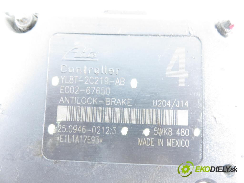 MAZDA TRIBUTE (EP) SUV 2001 0,00 3.0 V6 AWD - AJ 2967,00 Pumpa ABS YL8T2C219AB ; 25094602123 ; 5WK8480 (Pumpa ABS)