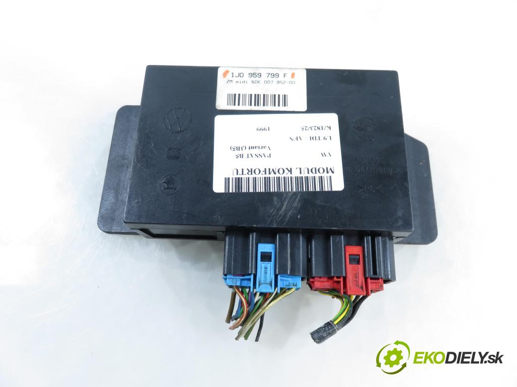 VW PASSAT B5 Variant (3B5) KOMBI 1999 81,00 1.9 TDI 110 - AFN 1896,00 MODUL komfortu 1J0959799F