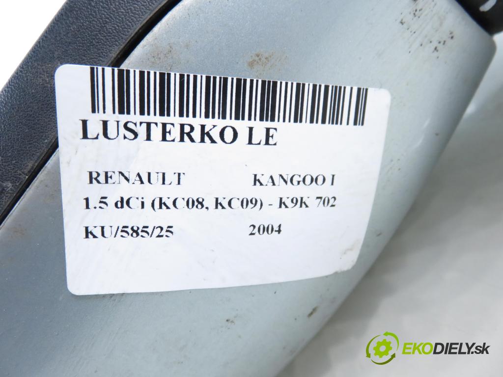 RENAULT KANGOO (KC0/1_) MINIVAN 2004 60,00 1.5 dCi 80 - K9K 702 1461,00 zpětné zrcátko 