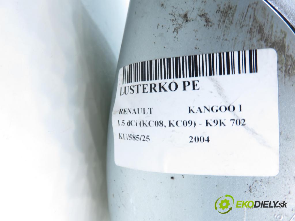 RENAULT KANGOO (KC0/1_) MINIVAN 2004 60,00 1.5 dCi 80 - K9K 702 1461,00 zpětné zrcátko PM 